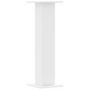 Voir la diapositive 5 : VIDAXL Supports pour plantes 2 pcs blanc 30x30x95 cm bois d'ingenierie