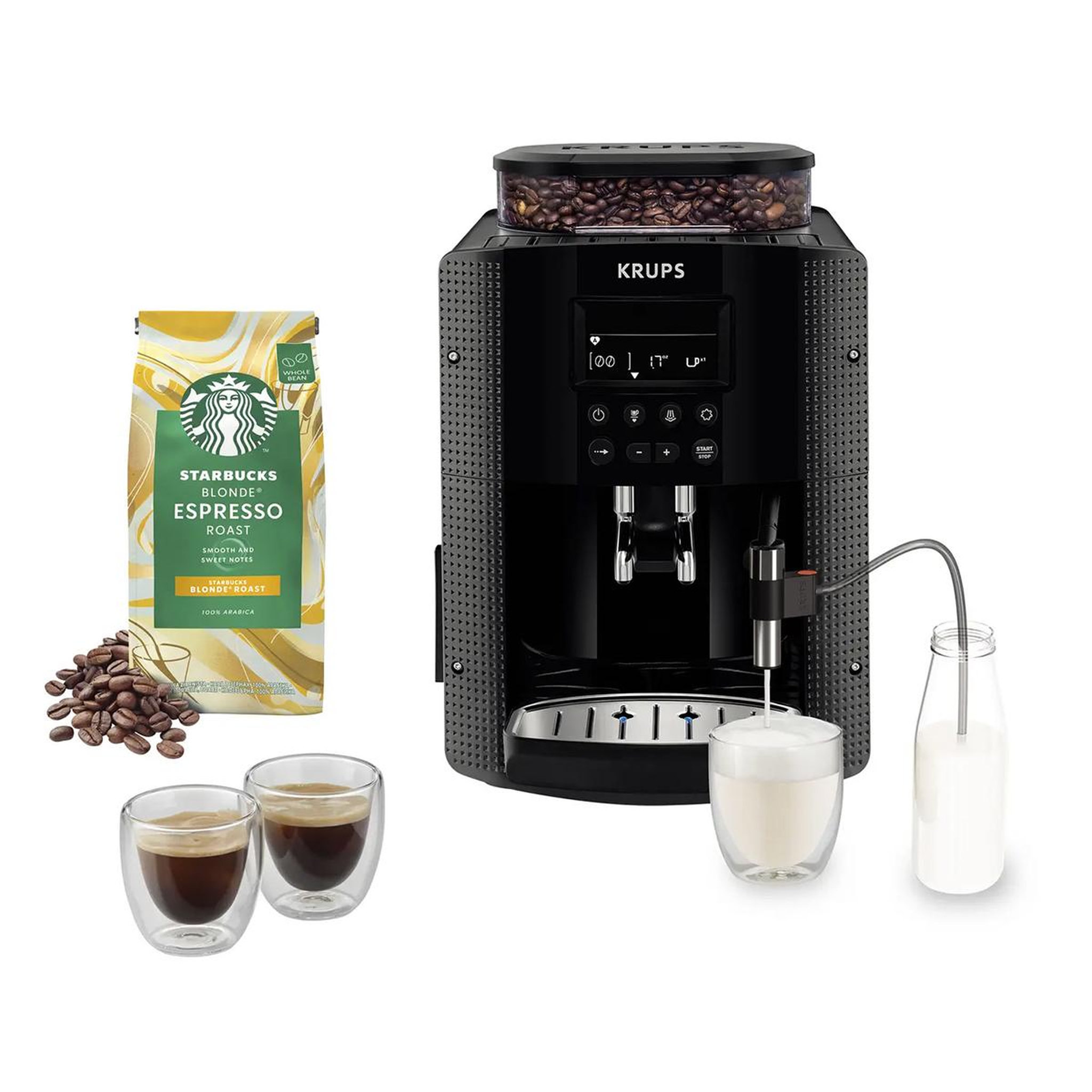 Voir la diapositive 6 : KRUPS Robot café 15 bars noir - ea8168f1