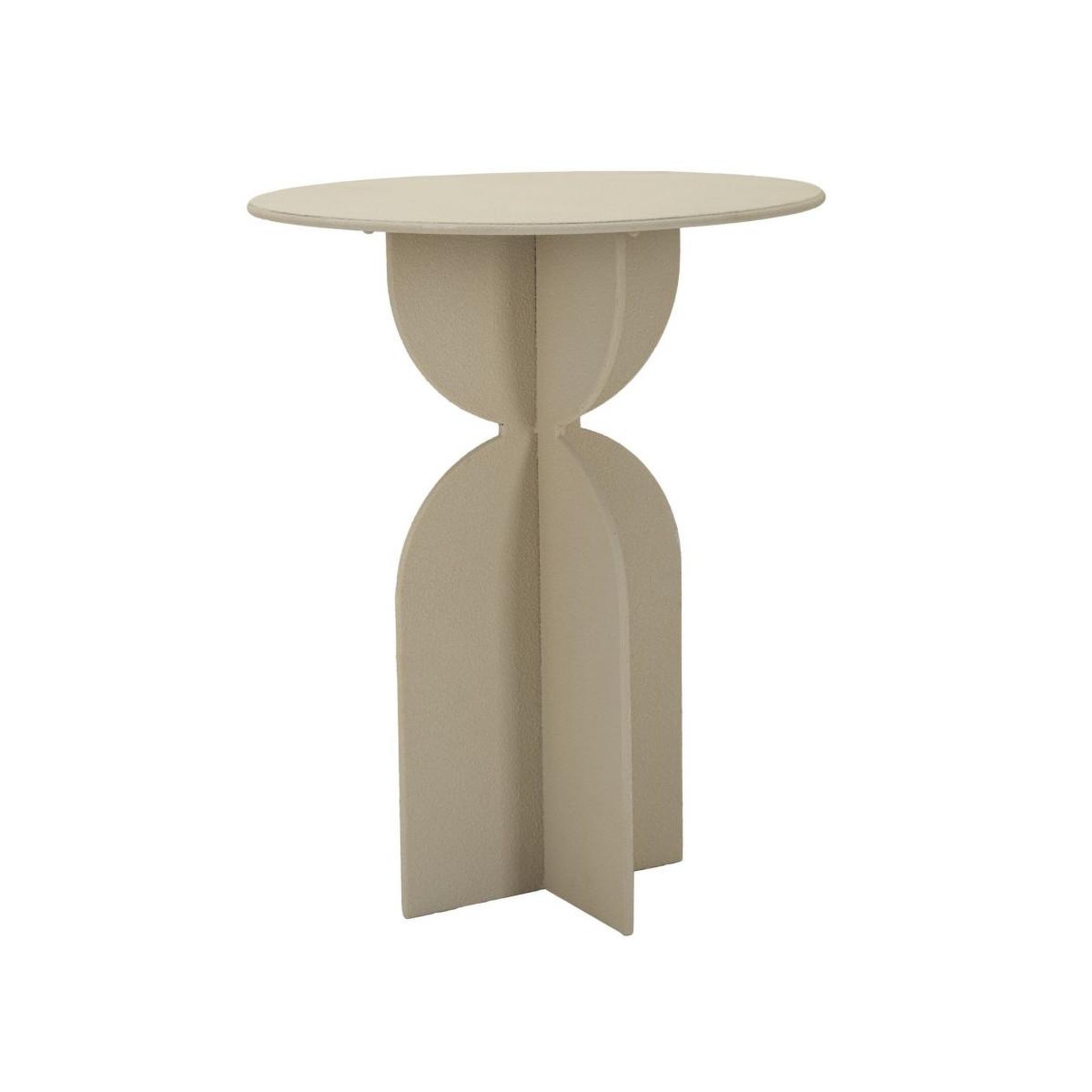 Paris Prix Table d'appoint design  dune  58cm crème