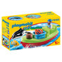 Voir la diapositive 1 : PLAYMOBIL 70183 - 1.2.3 - Bateau et pêcheur