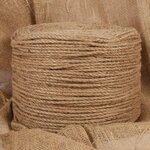VIDAXL Corde de jute 50 m de long 4 mm d'epaisseur