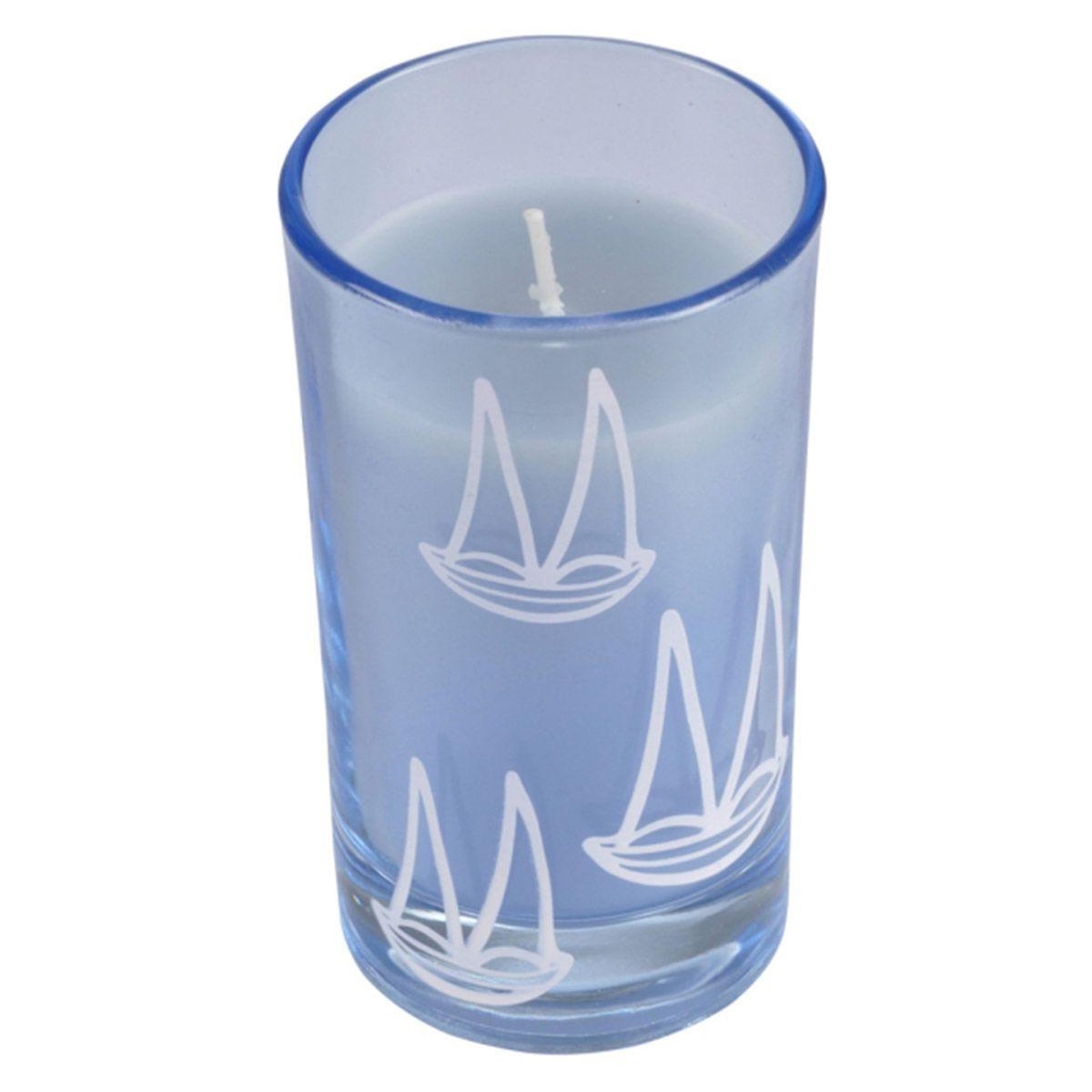 Paris Prix Bougie Parfumée  Blue Wave  10cm Bleu Clair