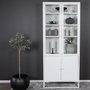Voir la diapositive 6 : Paris Prix Vaisselier 4 Portes  Bakal  190cm Blanc