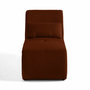 Voir la diapositive 1 : LISA DESIGN Onyx - fauteuil sans accoudoirs - en velours côtelé