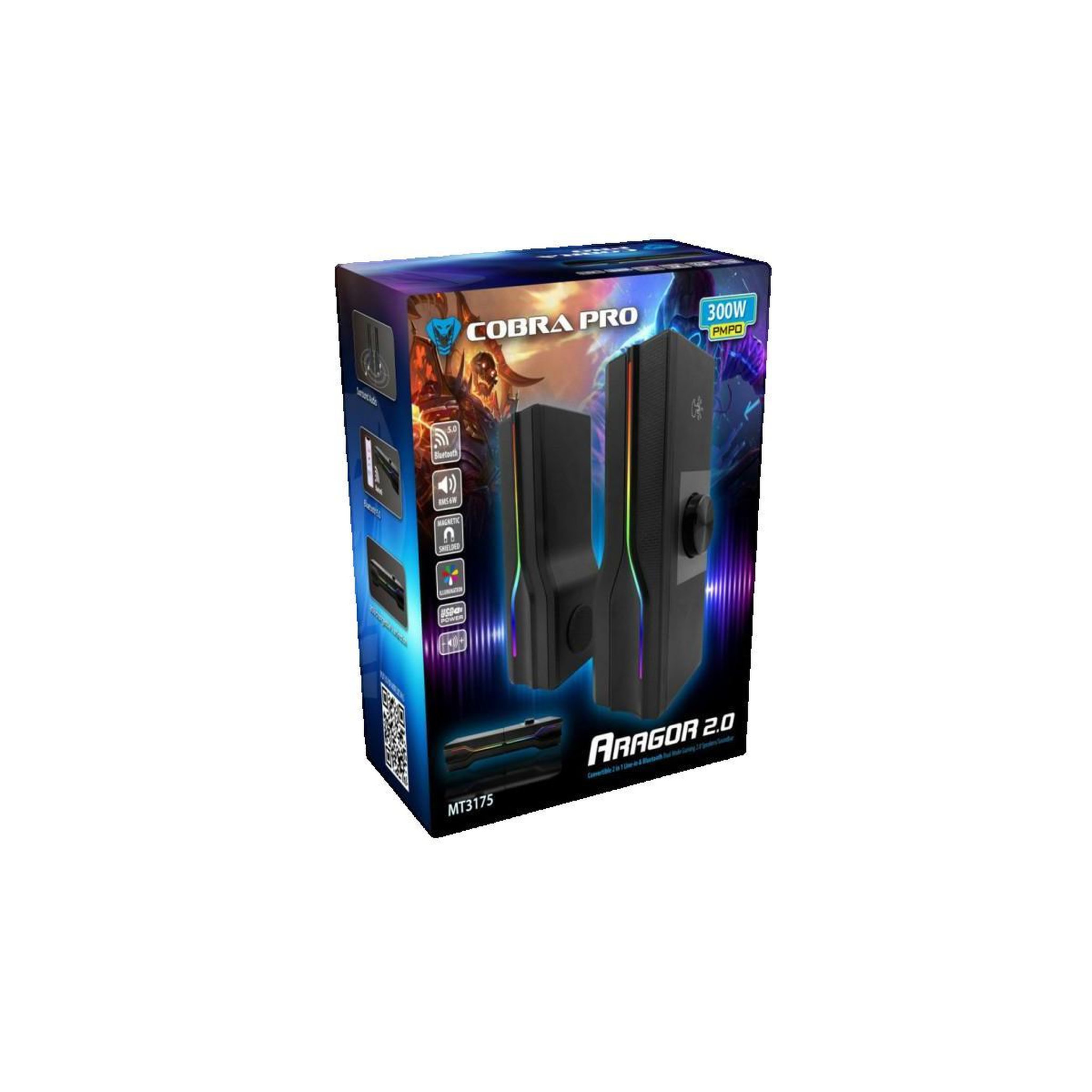 Media-Tech Enceinte portable bluetooth Media-Tech MT3175 Cobra Pro 8W