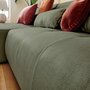 Voir la diapositive 3 : LISA DESIGN Onyx - canapé modulable d'angle gauche 5 places - en tissu