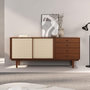 Voir la diapositive 2 : IDIMEX Buffet SIMONA L 175 cm en bois massif