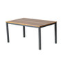 Voir la diapositive 1 : CONCEPT USINE Table 6 places en bois naturel d'eucalyptus 150cm BAGO