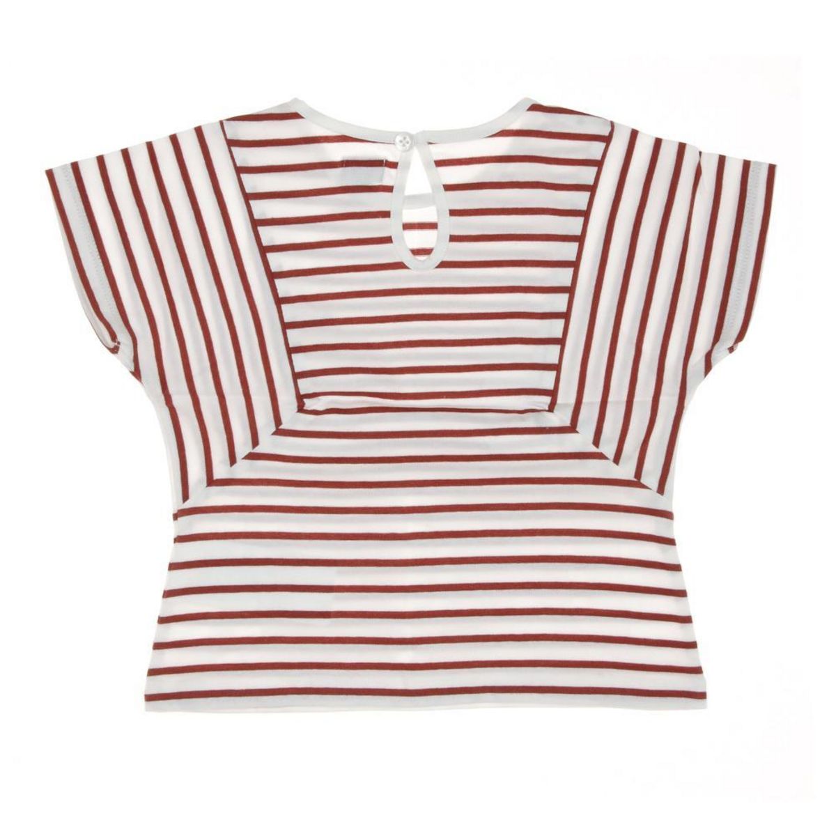 ELLE EST OU LA MER T Shirt Blanc/ Fille EOM Tuner