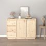 Voir la diapositive 3 : VIDAXL Buffet 111x34x75 cm Bois massif de pin