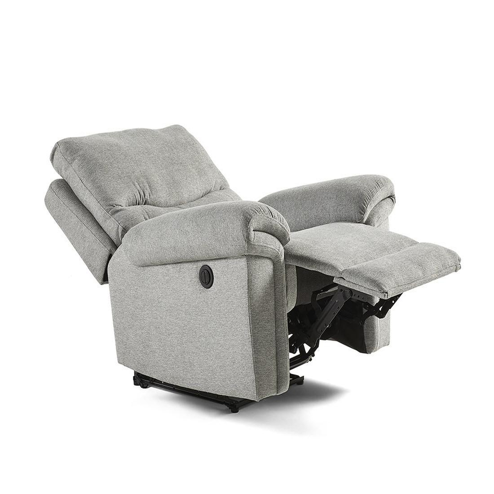 Voir la diapositive 2 : BEST MOBILIER Jasmin - fauteuil relax électrique - en tissu
