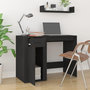 Voir la diapositive 3 : VIDAXL Bureau Noir 100x49x75 cm Bois d'ingenierie