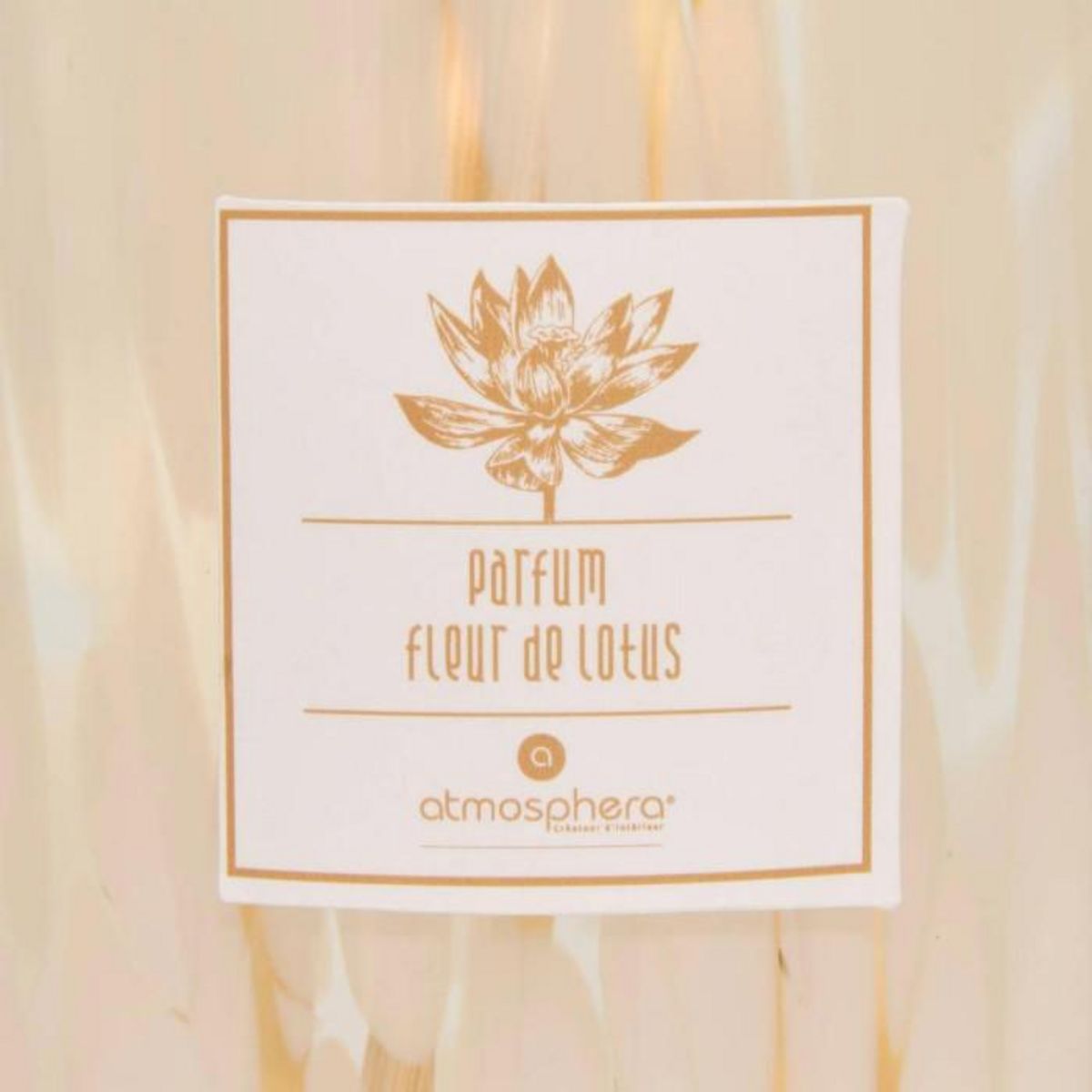 ATMOSPHERA Diffuseur de Parfum en Verre  Belli  500ml Fleur de Lotus
