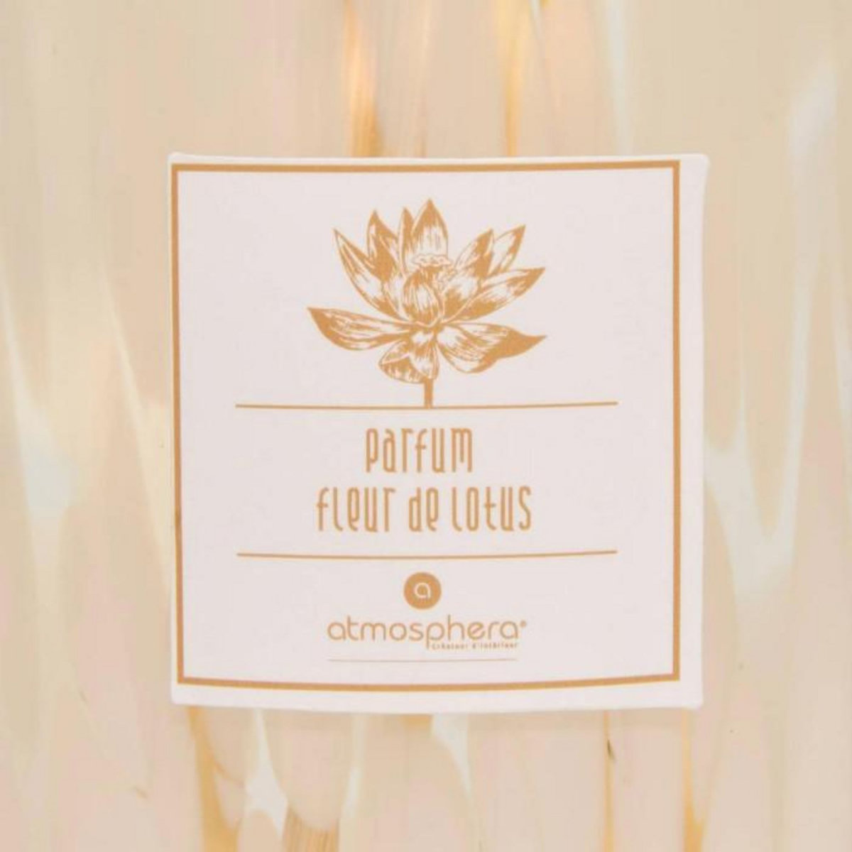 ATMOSPHERA Diffuseur de Parfum en Verre  Belli  500ml Fleur de Lotus