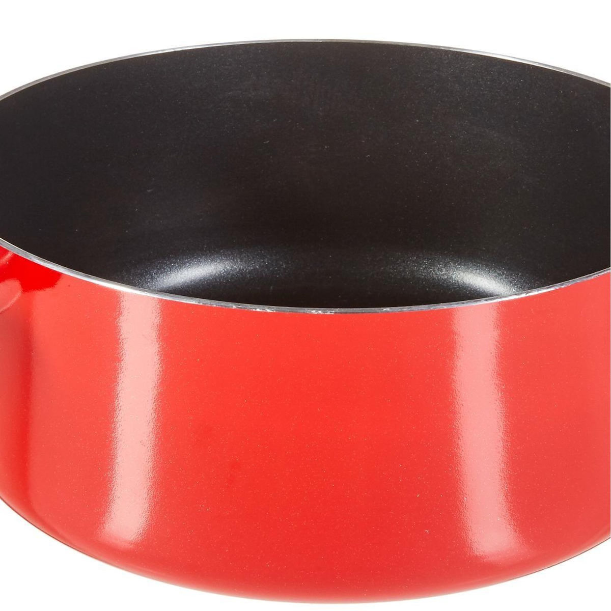 FIVE Faitout en Aluminium  Essentielle  24cm Rouge