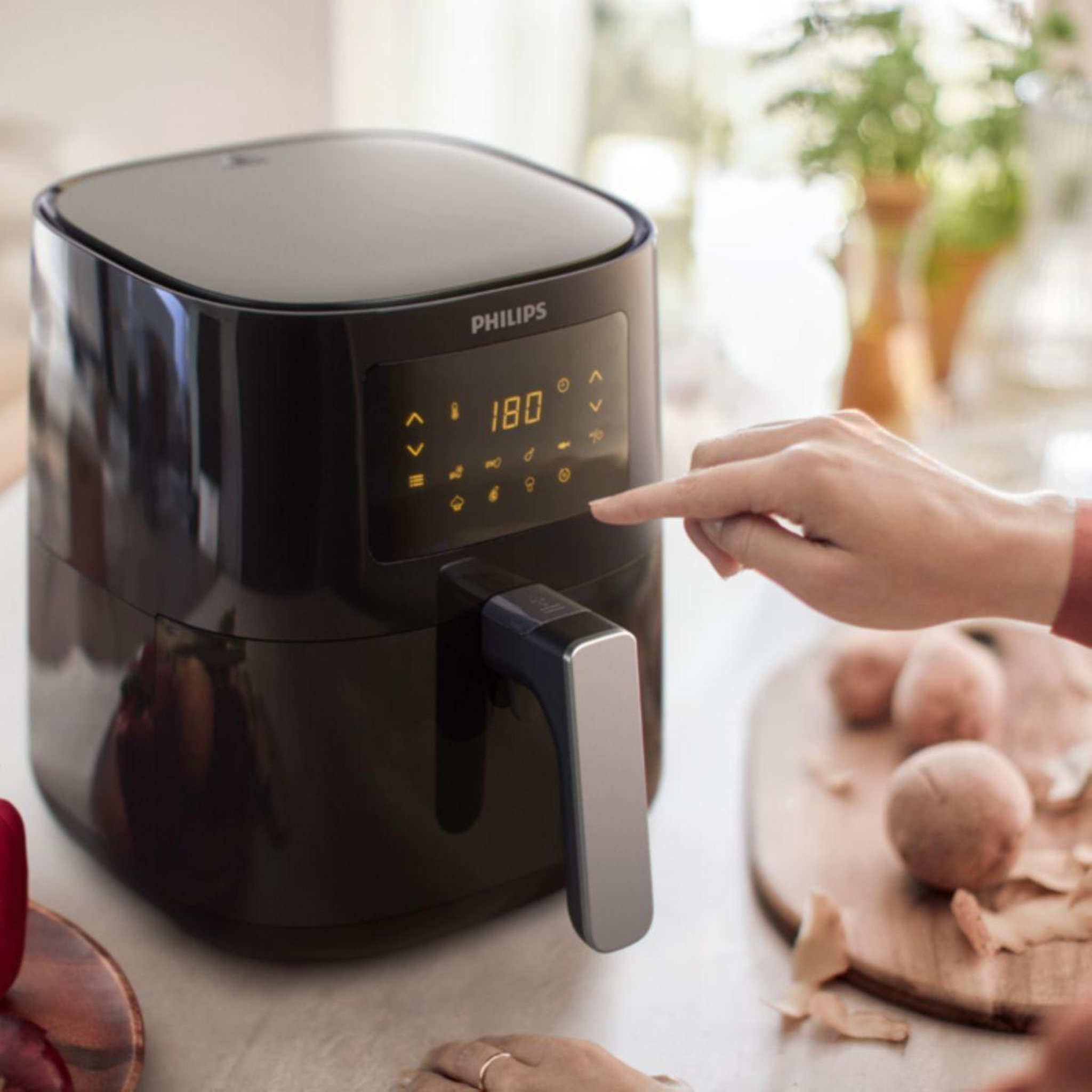Voir la diapositive 5 : Philips Airfryer Série 3000 4,1L HD9252/70