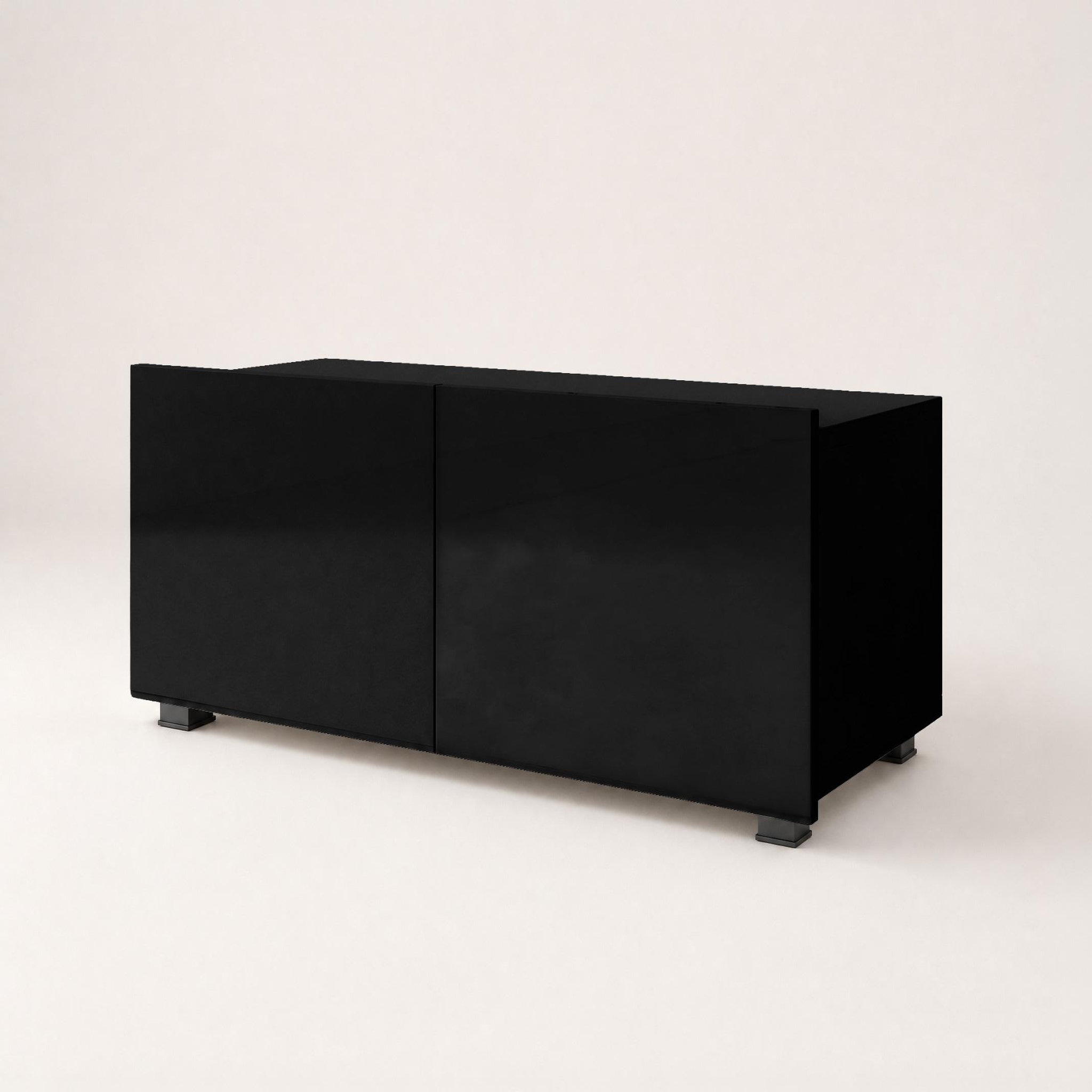 Voir la diapositive 5 : BEST MOBILIER Alix - meuble tv modulable 100 cm - 2 portes