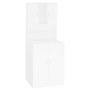 Voir la diapositive 2 : VIDAXL Meuble pour machine a laver Blanc