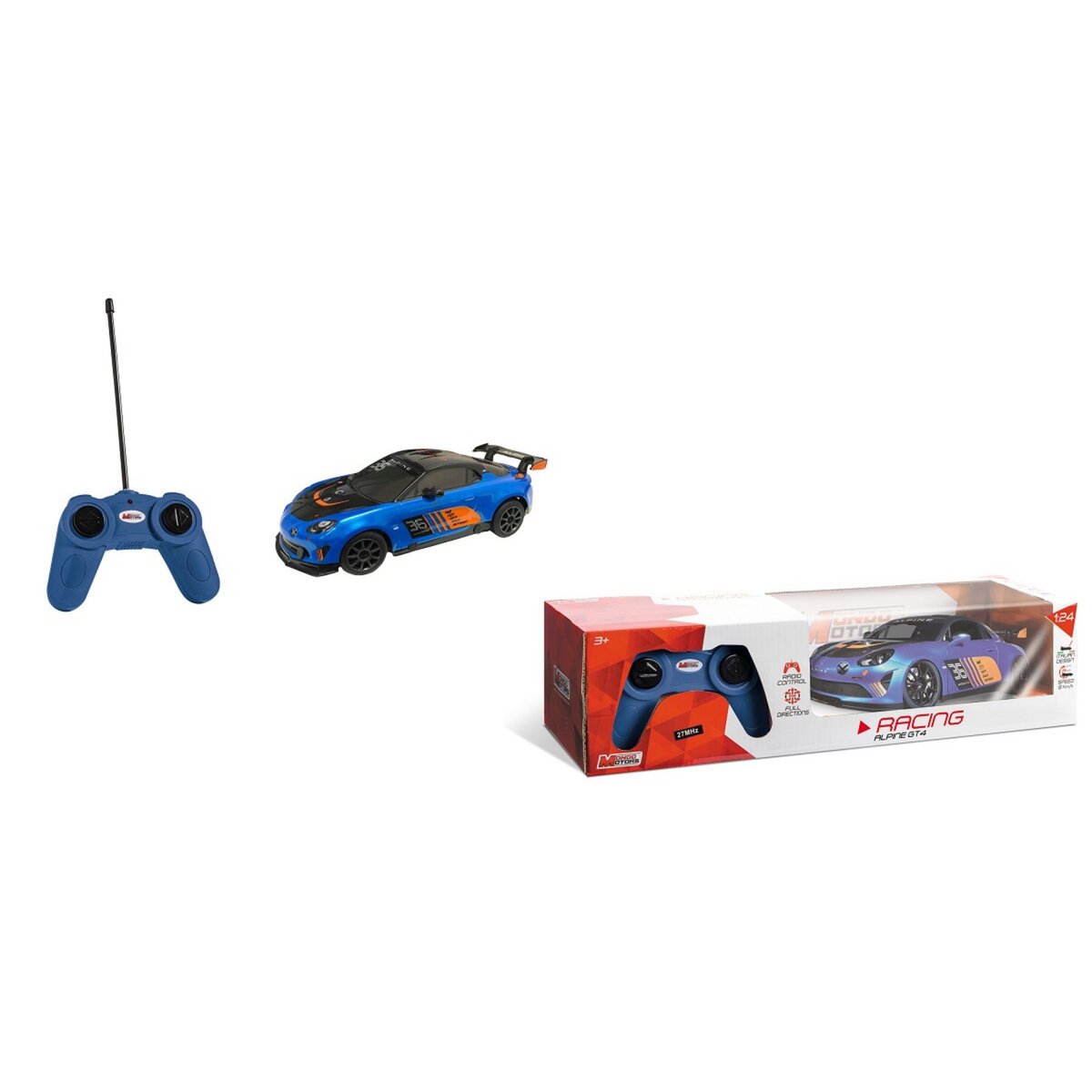 MONDO Alpine GT4 radiocommandée 1/24ème