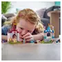 LEGO Disney Princess 43219 - Châteaux créatifs Disney Princess, Jouet Château avec Mini-Poupées Belle et Cendrillon et Boîte de Rangement en Briques