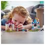 Voir la diapositive 8 : LEGO Disney Princess 43219 - Châteaux créatifs Disney Princess, Jouet Château avec Mini-Poupées Belle et Cendrillon et Boîte de Rangement en Briques