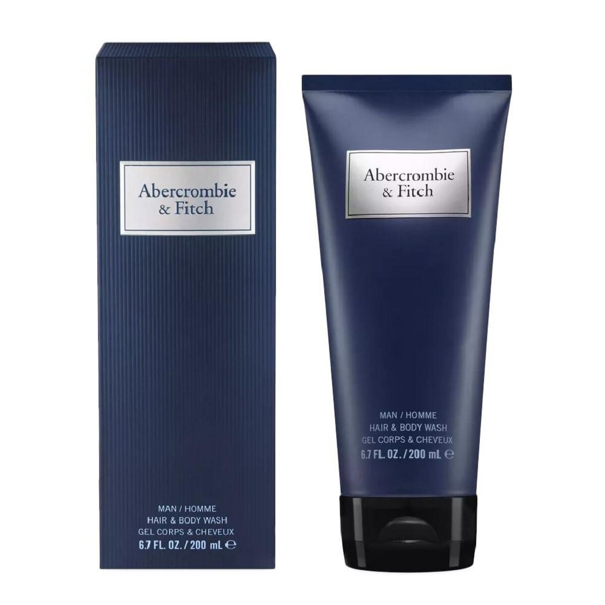 ABERCROMBIE & FITCH Gel Douche Corps & Cheveux Homme Abercrombie & Fitch FI Blue
