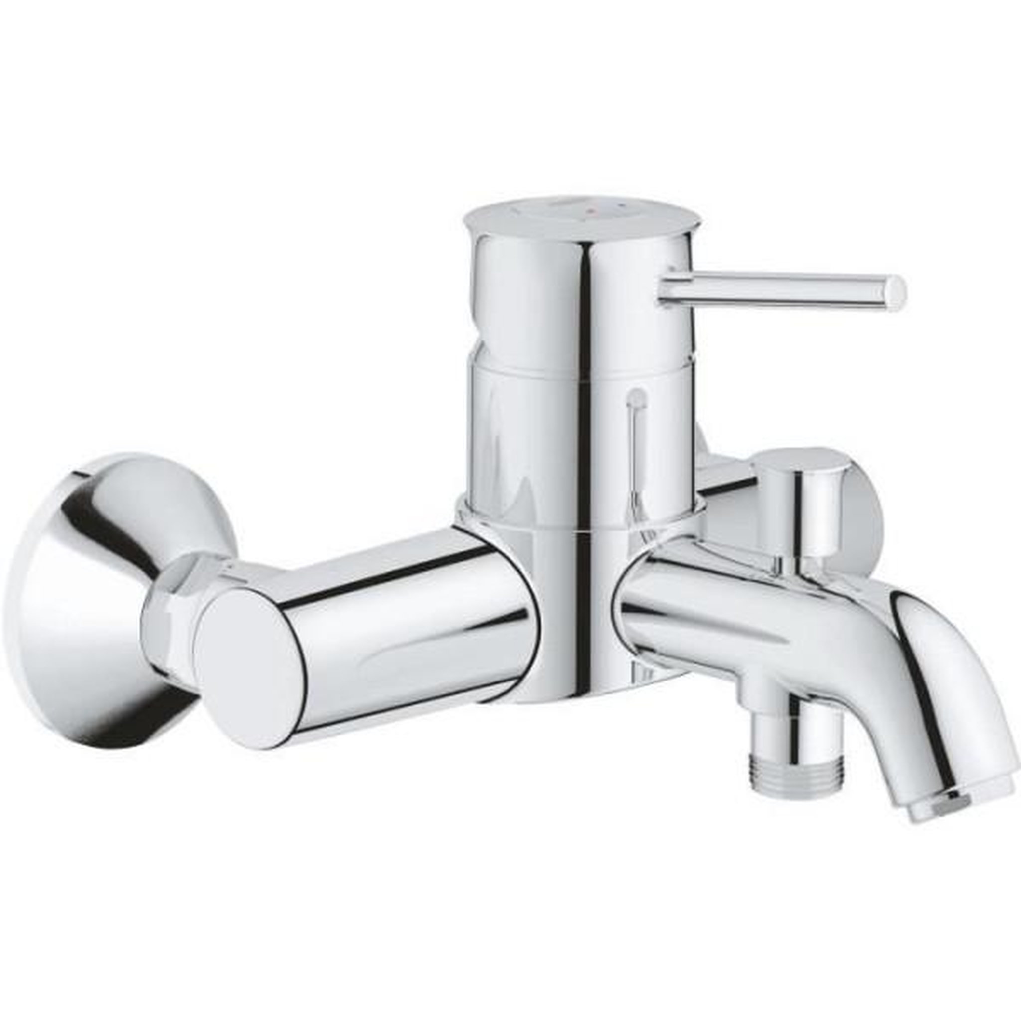 Grohe Mitigeur monocommande Bain / Douche mural GROHE - Finition Chromé - Profondeur 191 mm