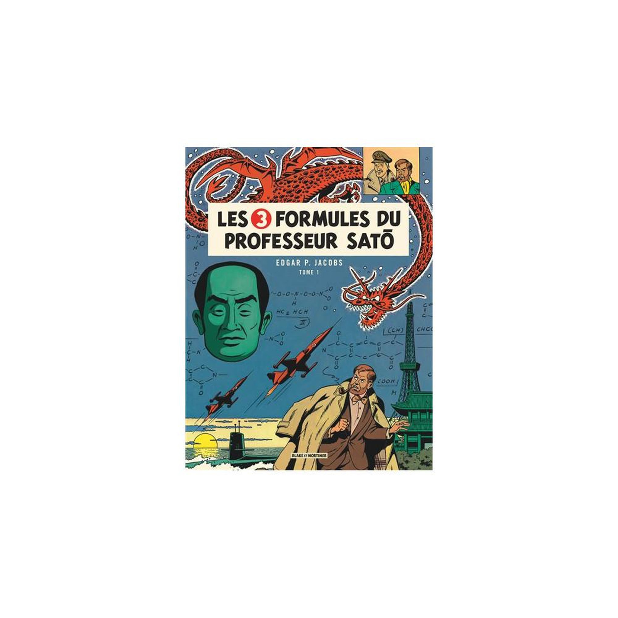 Bande dessinée blake & mortimer tome 11 les 3 formules du professeur sato (volume 1) – édition hardcover
