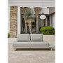 Voir la diapositive 6 : Paris Prix Salon de Jardin d'Angle 6 Places  Irun  225cm Gris