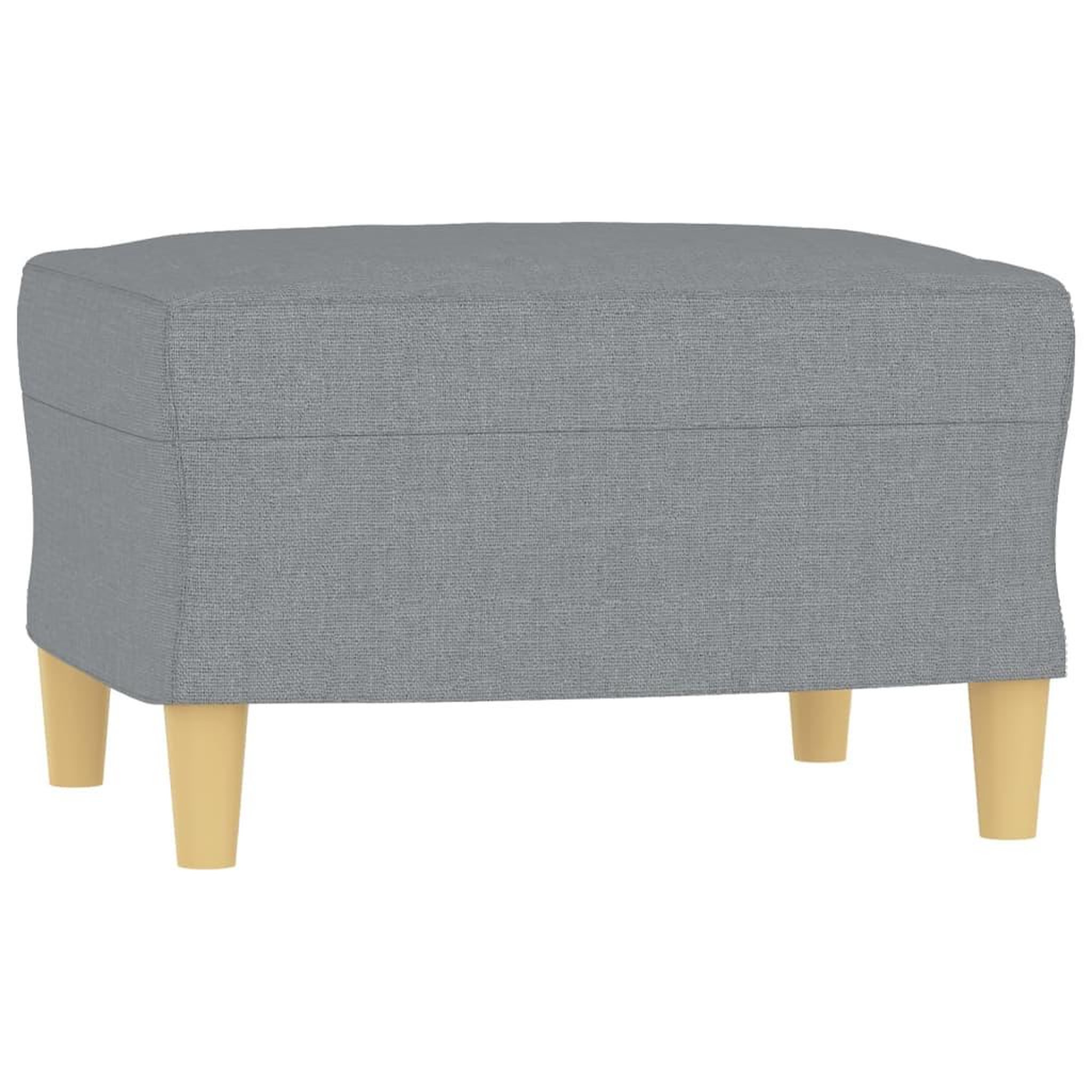 Voir la diapositive 5 : VIDAXL Ensemble de canapes 3 pcs coussins gris clair tissu