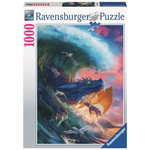 RAVENSBURGER Puzzle Ravensburger La course du dragon 1000 pièces