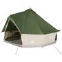 Voir la diapositive 2 : VIDAXL Tente familiale tipi 10 personnes vert impermeable