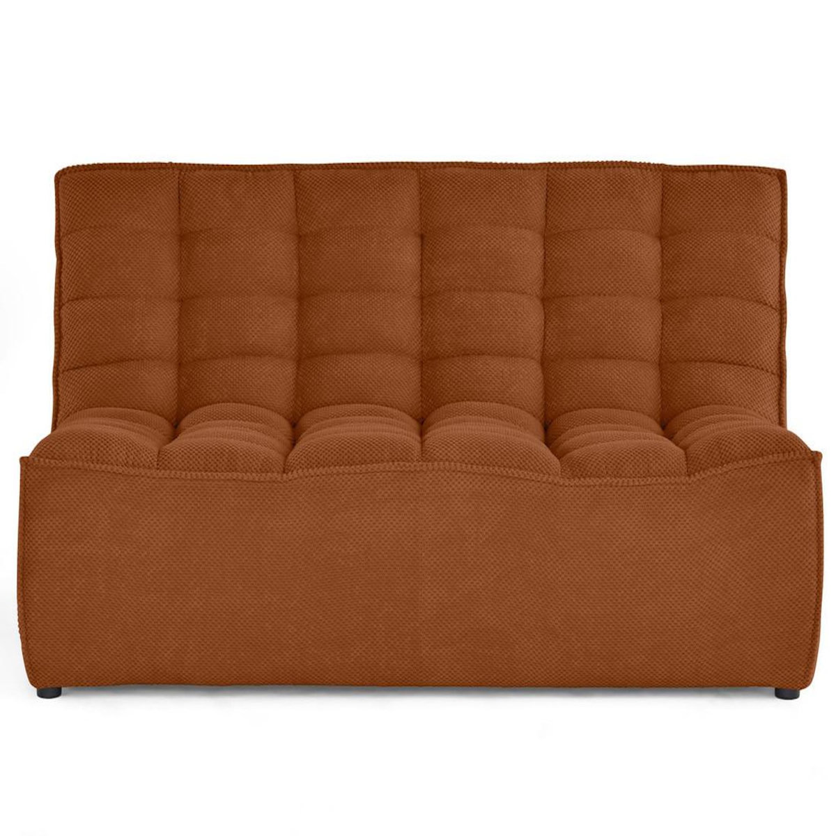 LISA DESIGN Ellie - canapé 2 places en velours texturé