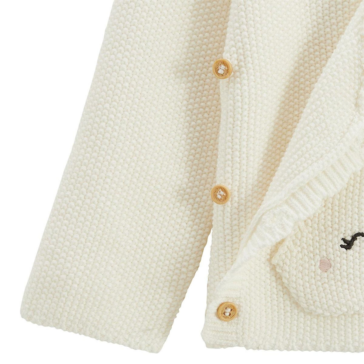 Petit Béguin Ensemble bébé gilet et pantalon en tricot Colette