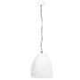 Voir la diapositive 3 : VIDAXL Lampe suspendue industrielle 25 W Blanc Rond 42 cm E27
