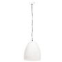 Voir la diapositive 3 : VIDAXL Lampe suspendue industrielle 25 W Blanc Rond 42 cm E27