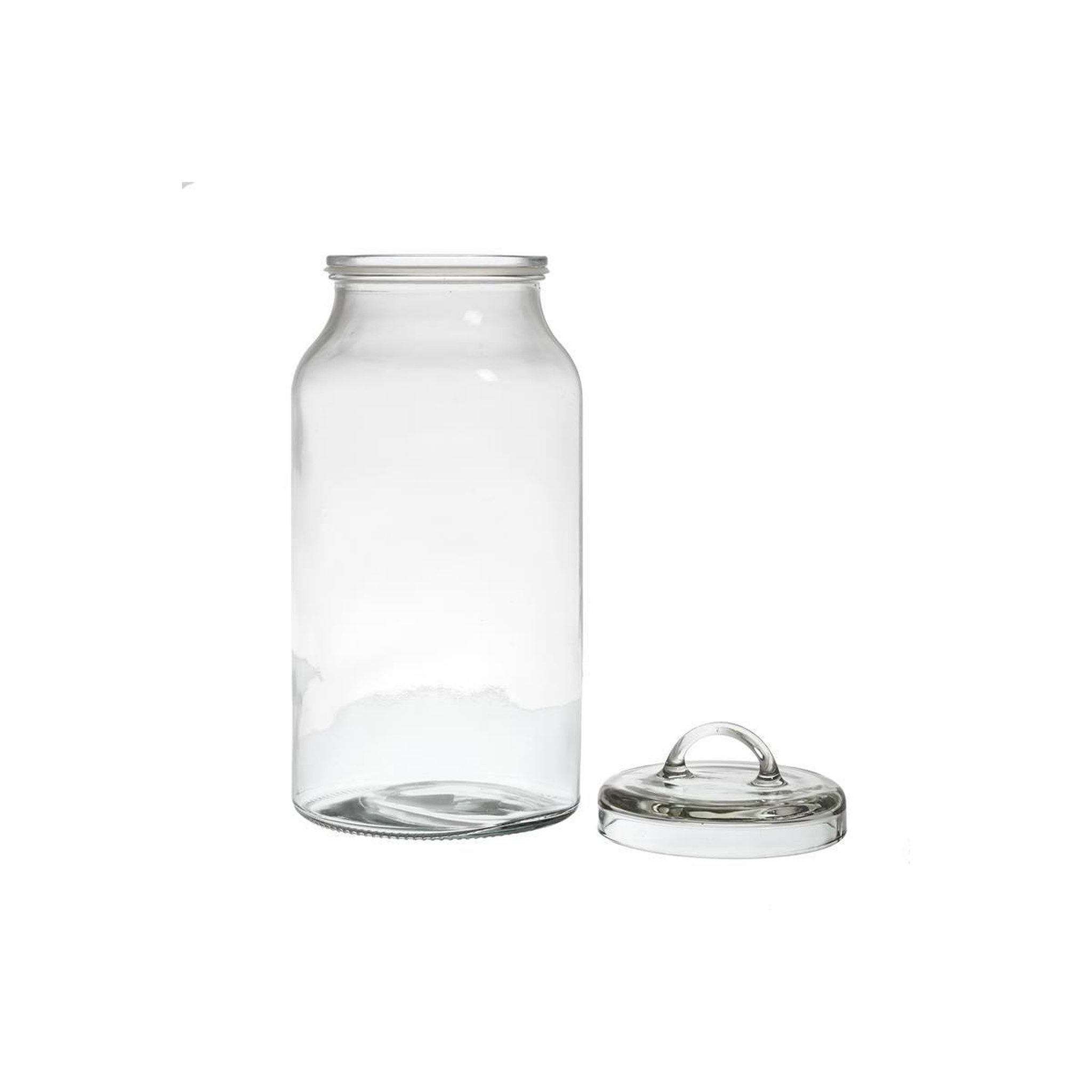 Voir la diapositive 2 : COOK CONCEPT Bocal rond en verre  couvercle  2,7l transparent