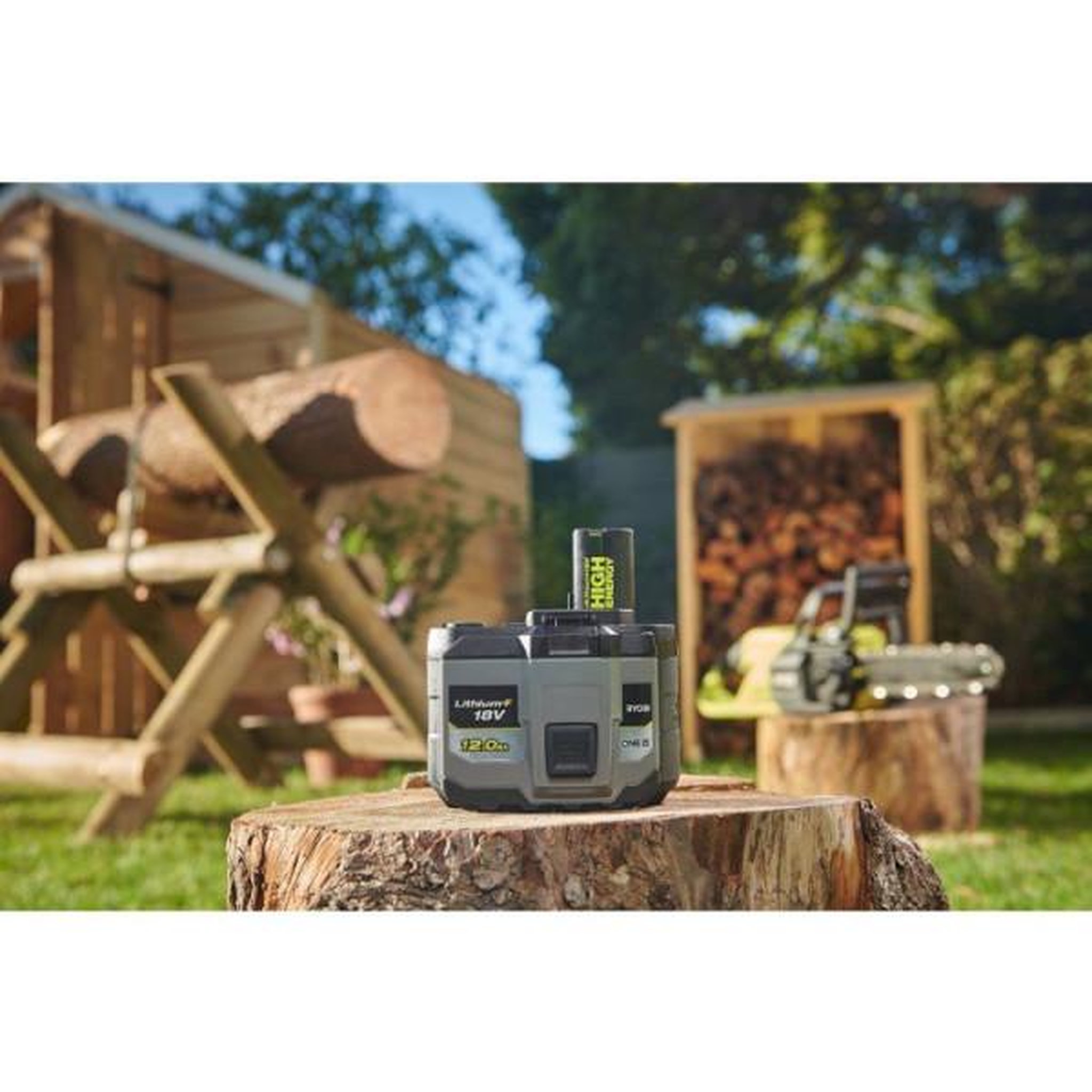 Voir la diapositive 5 : Ryobi Batterie Lithium+ High Energy - RYOBI - RB18120TG - 18V - Capacité 12,0Ah