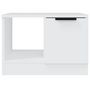 Voir la diapositive 5 : VIDAXL Table basse Blanc 50x50x36 cm Bois d'ingenierie