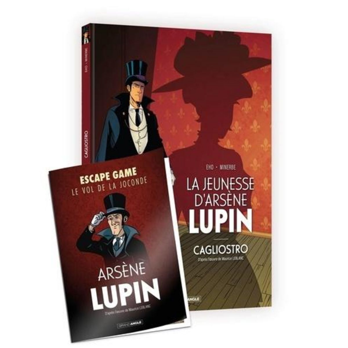LA JEUNESSE D'ARSENE LUPIN. CAGLIOSTRO. AVEC L'ESCAPE GAME LE VOL DE LA JOCONDE OFFERT, Eho Jérôme