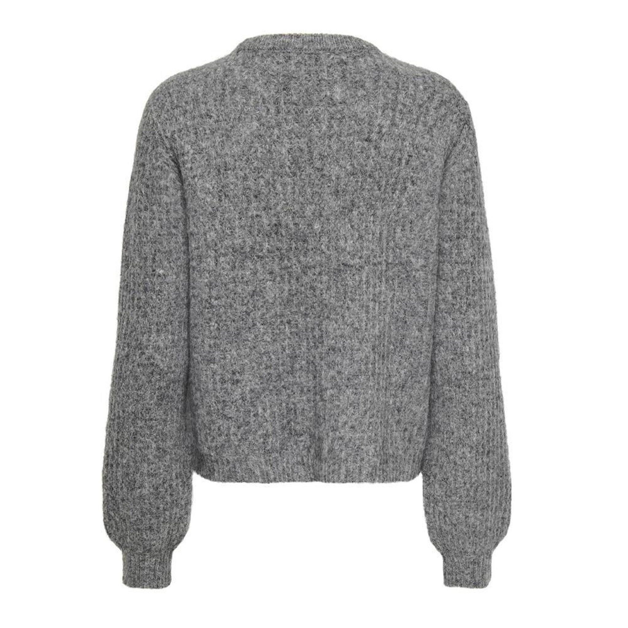 Voir la diapositive 2 : JACQUELINE DE YONG Pull Gris Femme JDY Mai