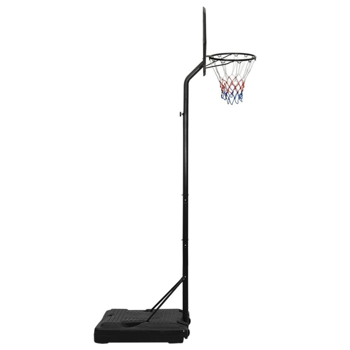VIDAXL Support de basket-ball Noir 282-352 cm Polyethylene