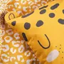 TODAY Parure housse de couette enfant en Coton 57 Fils motif léopard LISA