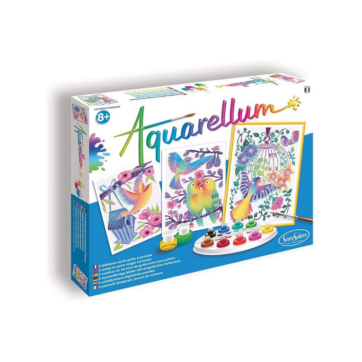Sentosphere Aquarellum GM les oiseaux s envolent