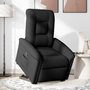 Voir la diapositive 2 : VIDAXL Fauteuil inclinable noir tissu