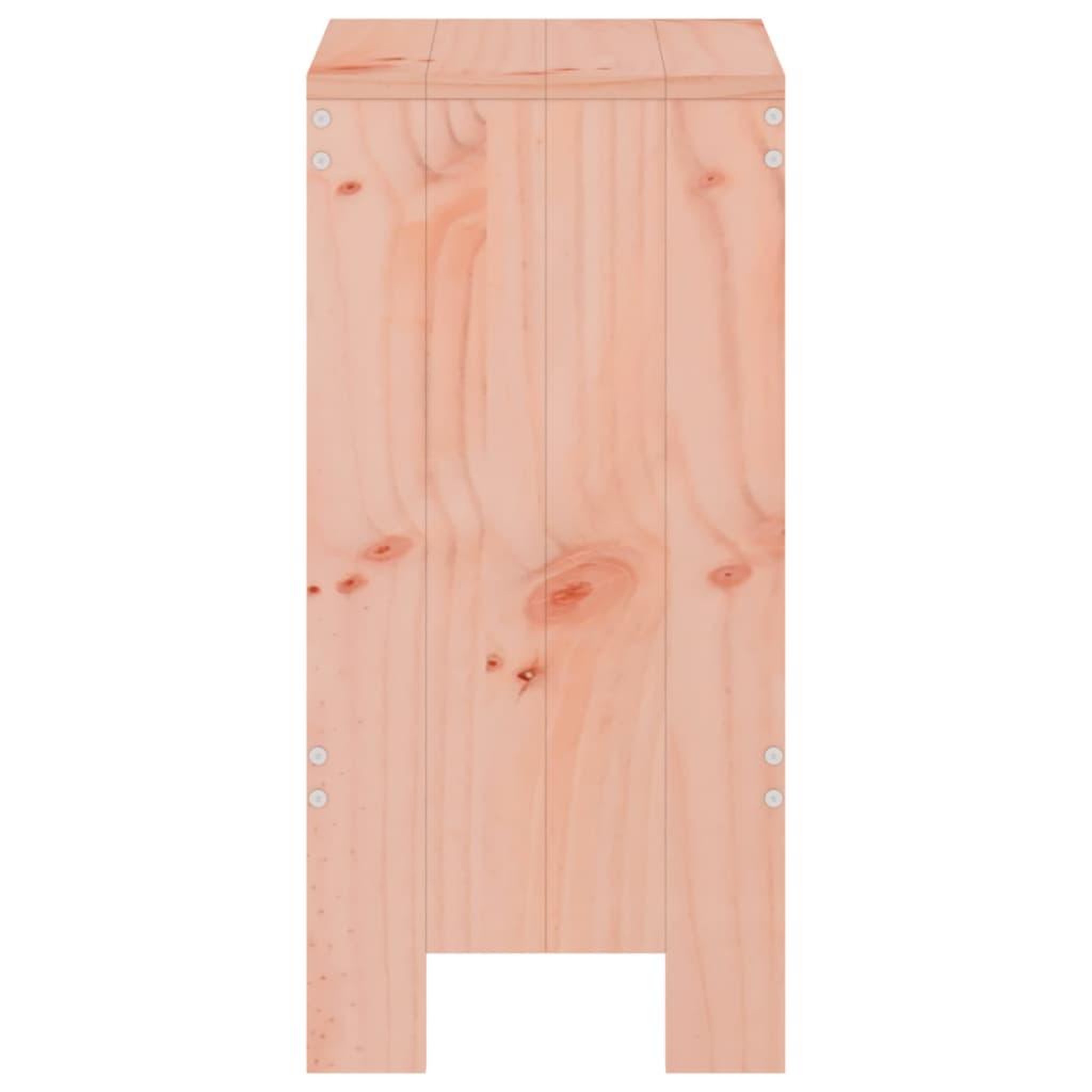 Voir la diapositive 5 : VIDAXL Tabourets de bar lot de 2 40x36x75 cm bois massif Douglas