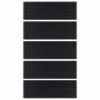 Voir la diapositive 3 : VIDAXL Marches d'escalier 5 pcs 25x75 cm caoutchouc