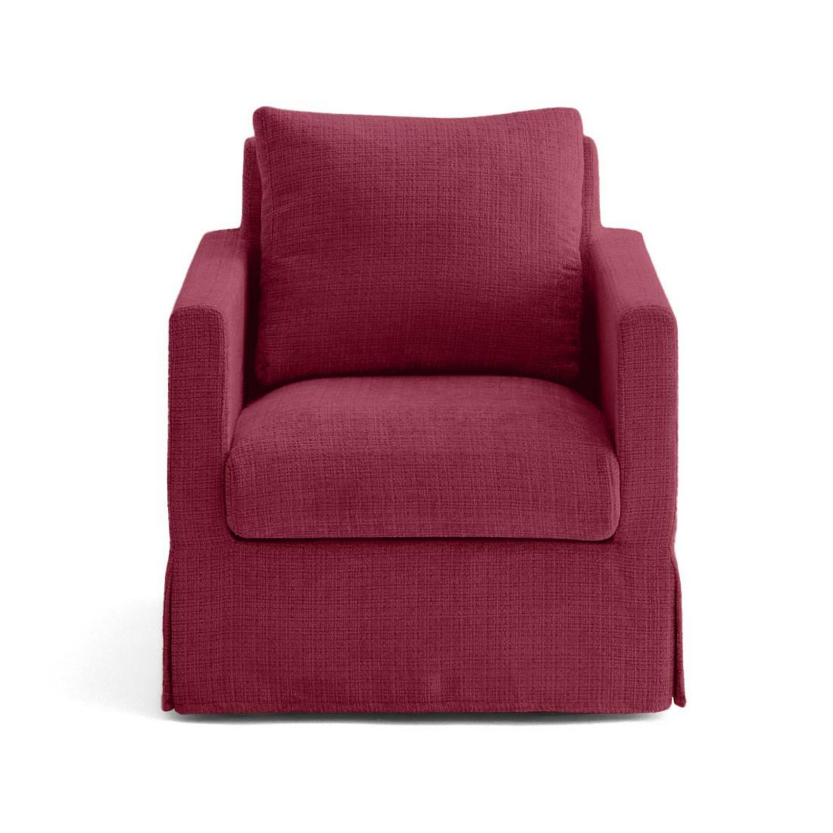 LISA DESIGN Serena - housse en velours texturé pour fauteuil