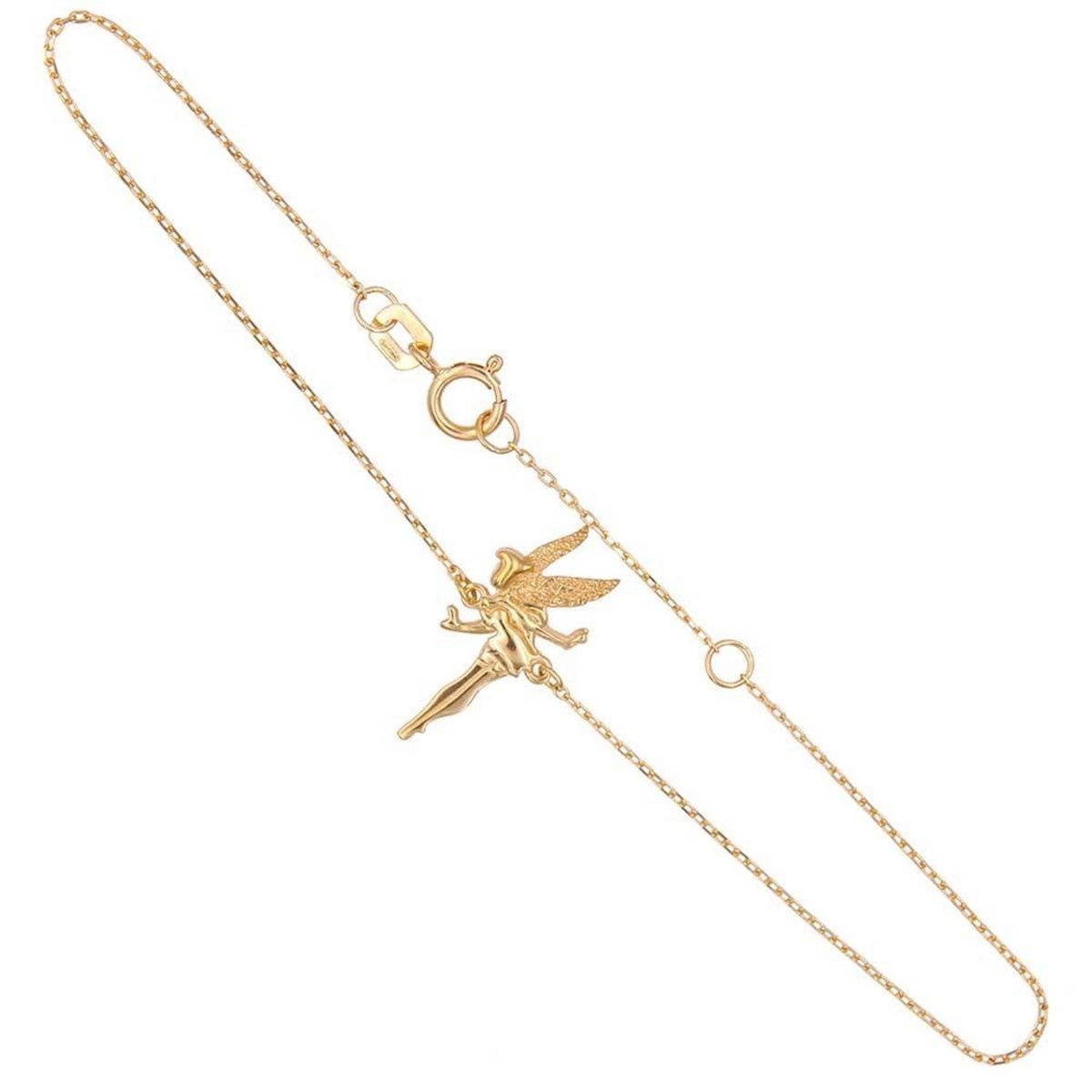 L'ATELIER D'AZUR Bracelet Or Jaune - Motif Fée  Clochette