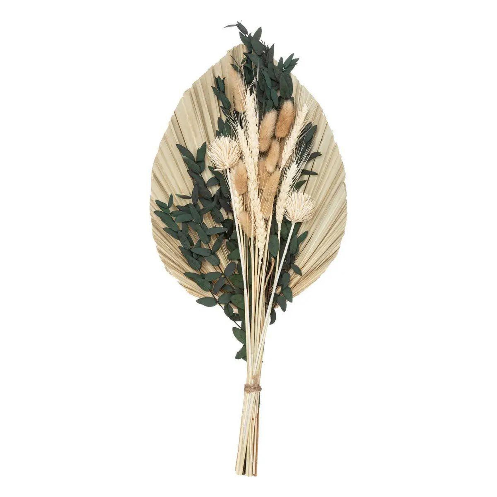 Voir la diapositive 1 : ATMOSPHERA Bouquet de fleurs séchées  palm  52cm multicolore